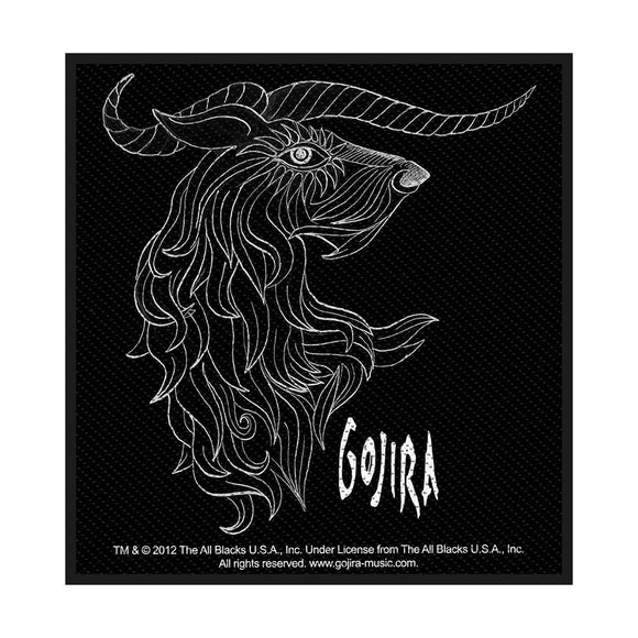 GOJIRA- Horn Parche - Metal Old Skull