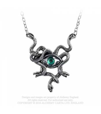 Gorgon's Eye  - Alchemy Gothic Colgante - Metal Old Skull