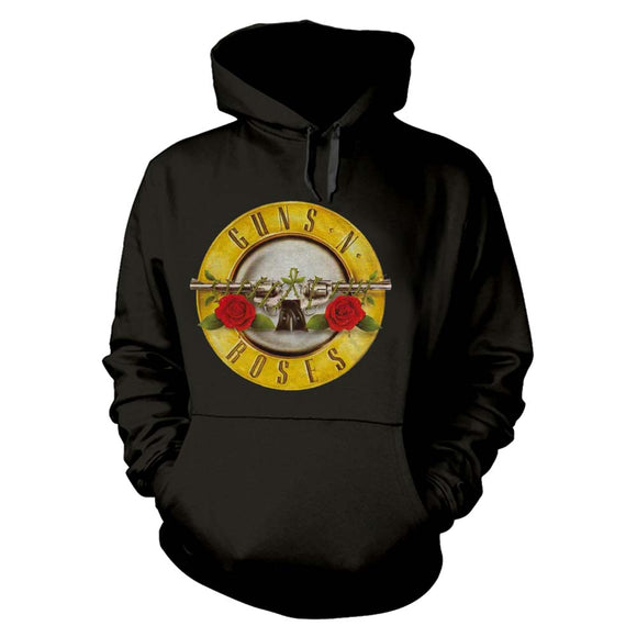 Gun's N Roses - Classic Logo Hoodie - Metal Old Skull