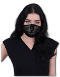 Dragon Rose Mask - Metal Old Skull