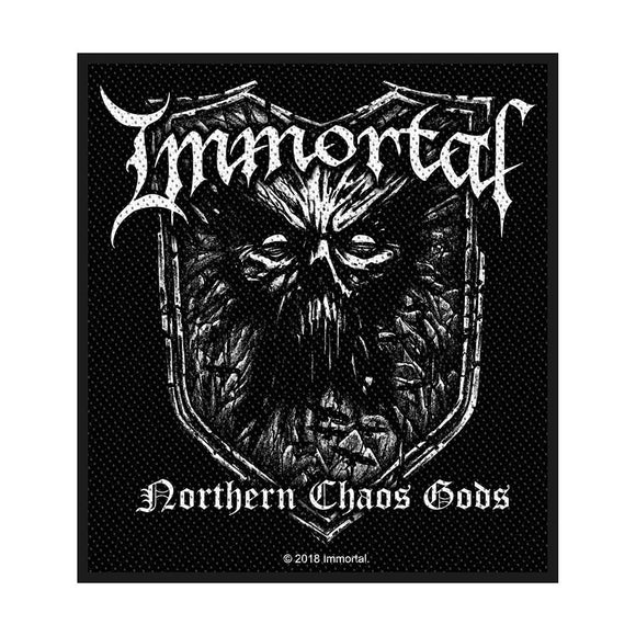 IMMORTAL - Northern Chaos Gods Parche - Metal Old Skull