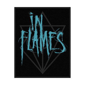 IN FLAMES- Logo Parche - Metal Old Skull