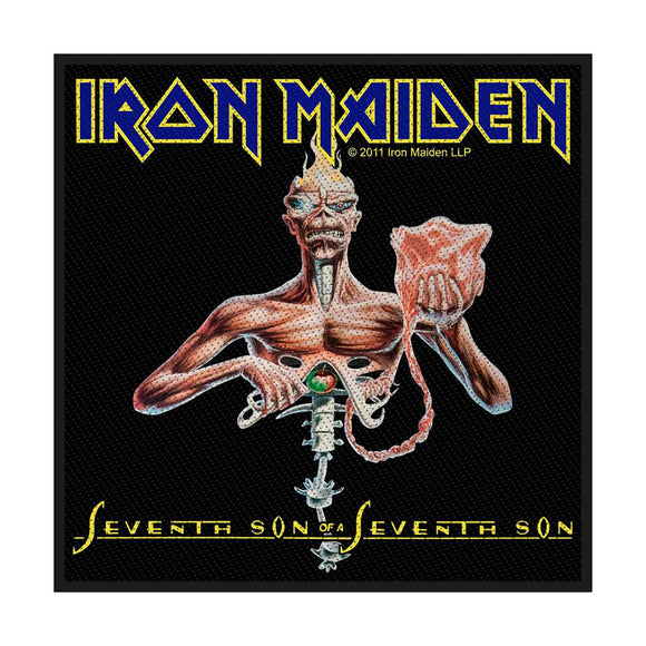 IRON MAIDEN- Seventh Son Parche - Metal Old Skull