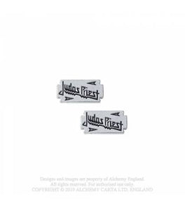 Judas Priest Pendientes - Metal Old Skull