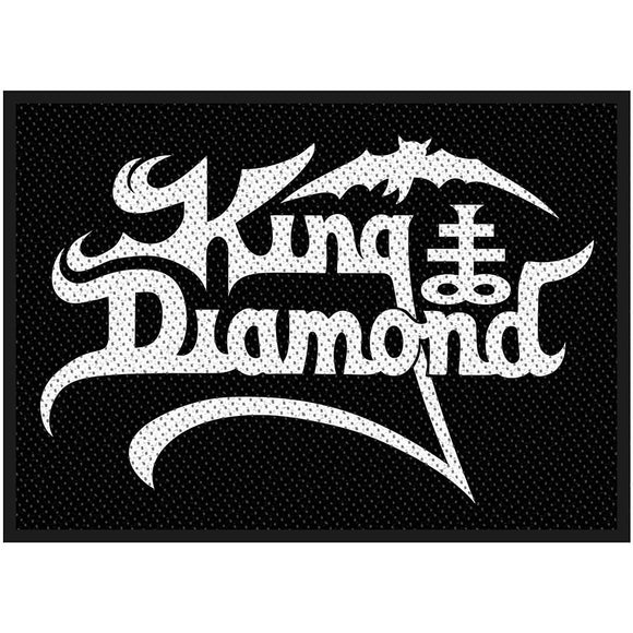 KING DIAMOND- Logo Parche - Metal Old Skull