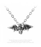Kiss of the Night  - Alchemy Gothic Colgante - Metal Old Skull