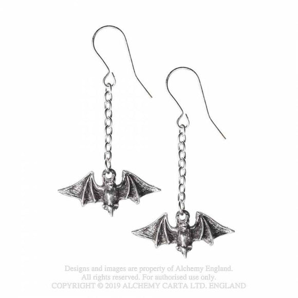 Kiss the Night Pendiente - Metal Old Skull