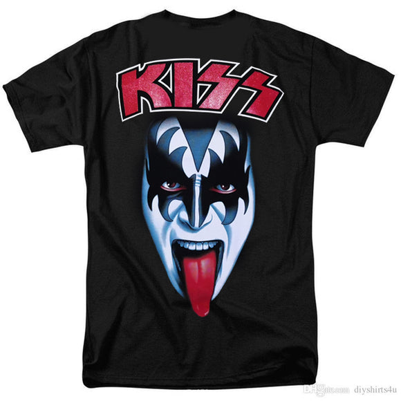 Kiss - James Simon Camiseta - Metal Old Skull