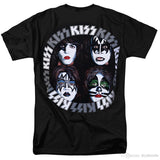 Kiss - Band Camiseta - Metal Old Skull