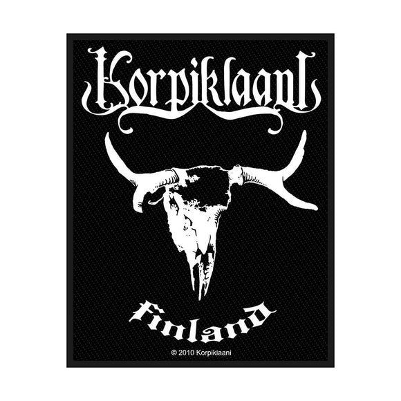 KORPIKLAANI - Finland Parche - Metal Old Skull