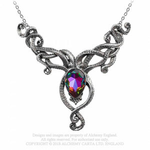 Kraken Necklace - Gargantilla - Metal Old Skull