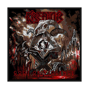 KREATOR - Gods of Violence Parche - Metal Old Skull