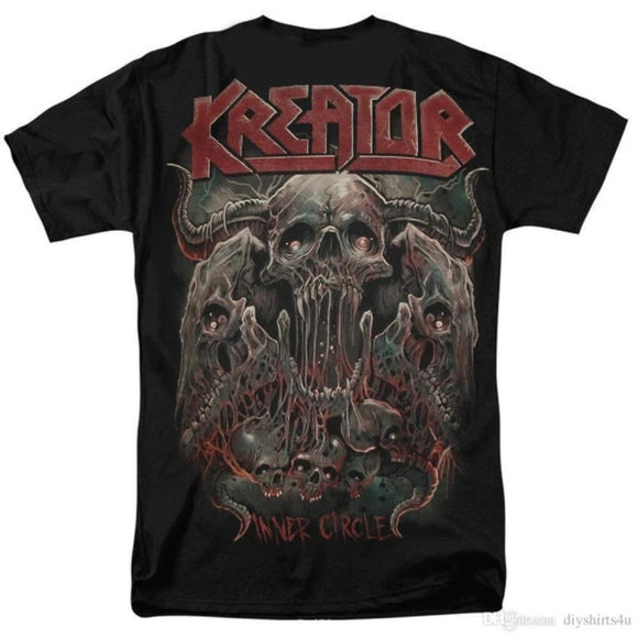 Kreator - Inner Circle Camiseta - Metal Old Skull