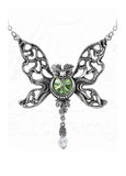 Le Phantom Baterfly Necklace - Gargantilla - Metal Old Skull