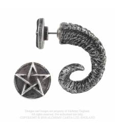 Magic Ram's Horn Piercing - Metal Old Skull