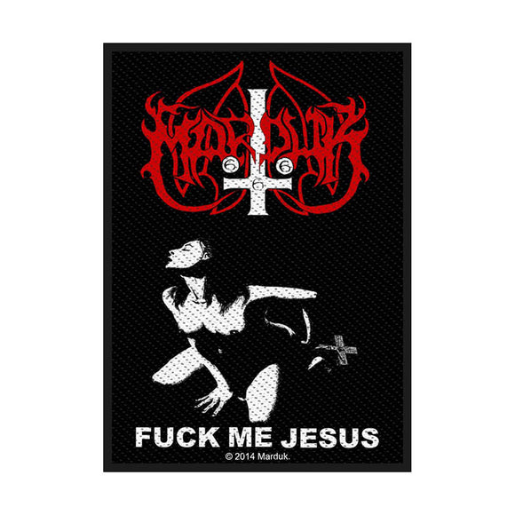 MARDUK - Fuck Me Jesus Parche - Metal Old Skull