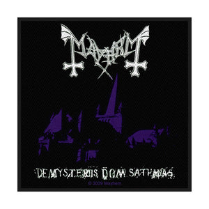 MAYHEM - De Mysteriis Dom Sathanas Parche - Metal Old Skull