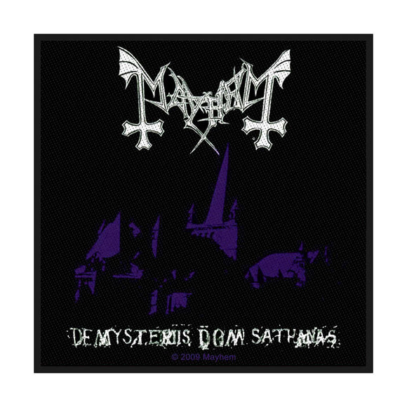 MAYHEM - De Mysteriis Dom Sathanas Parche - Metal Old Skull