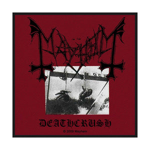 MAYHEM - Deathcrush Parche - Metal Old Skull