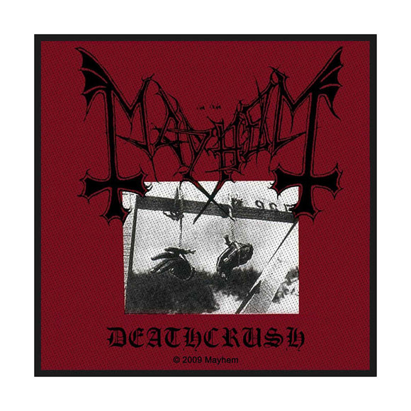 MAYHEM - Deathcrush Parche - Metal Old Skull