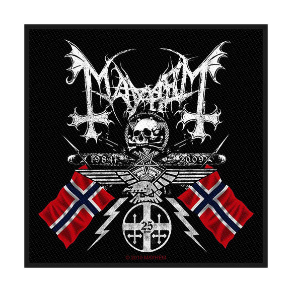 MAYHEM - Coat of Arms Parche - Metal Old Skull