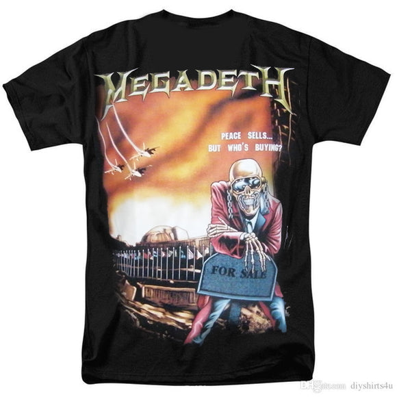 Megadeth - Peace, Sells, But... Camiseta - Metal Old Skull