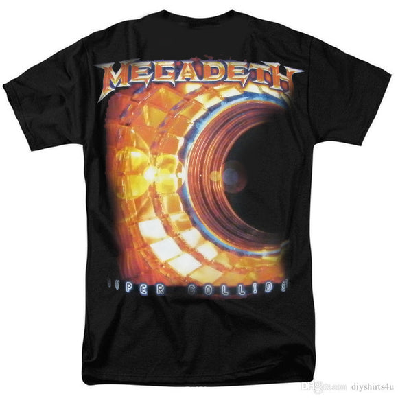 Megadeth - Super Collinder Camiseta - Metal Old Skull