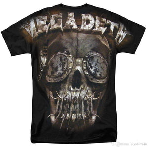 Megadeth - Vic Full Print Camiseta - Metal Old Skull