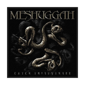 MESHUGGAH- Catch 33 Parche - Metal Old Skull