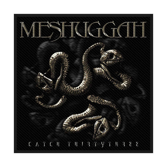 MESHUGGAH- Catch 33 Parche - Metal Old Skull