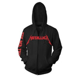 METALLICA - Kill Em All Zip Hoodie - Metal Old Skull