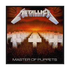 METALLICA - Master of Puppets Parche - Metal Old Skull