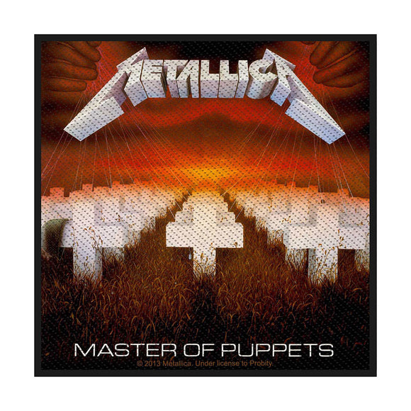 METALLICA - Master of Puppets Parche - Metal Old Skull