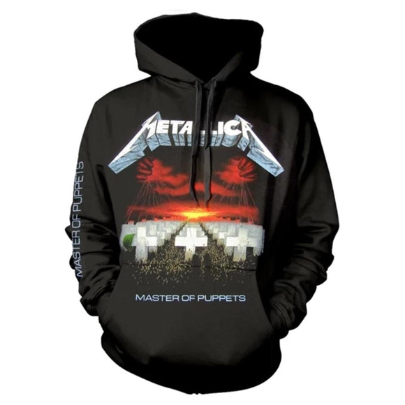 METALLICA - Master of Puppets Hoodie - Metal Old Skull