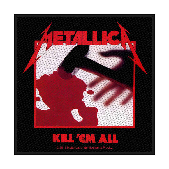 METALLICA - Kill 'Em All Parche - Metal Old Skull