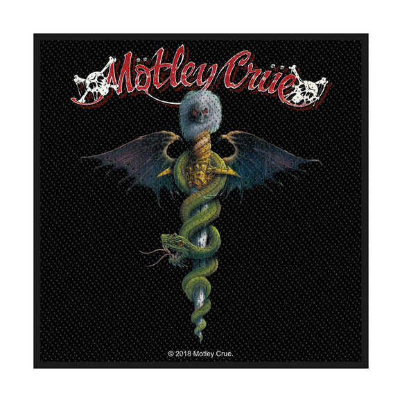 MOTLEY CRUE - DR. Feelgood Parche - Metal Old Skull