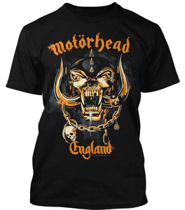 Motorhead - England Mustard Camiseta - Metal Old Skull