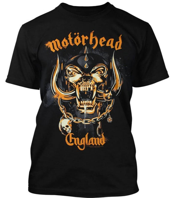 Motorhead - England Mustard Camiseta - Metal Old Skull