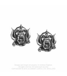 Motorhead Pendientes - Metal Old Skull