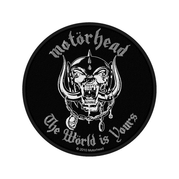 MOTÖRHEAD - The World is Yours Parche - Metal Old Skull