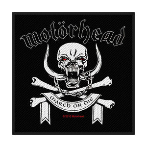 MOTÖRHEAD - March or Die Parche - Metal Old Skull