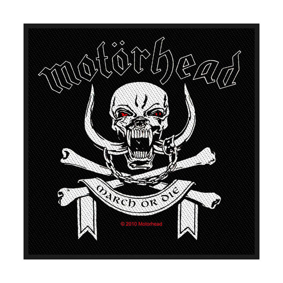 MOTÖRHEAD - March or Die Parche - Metal Old Skull