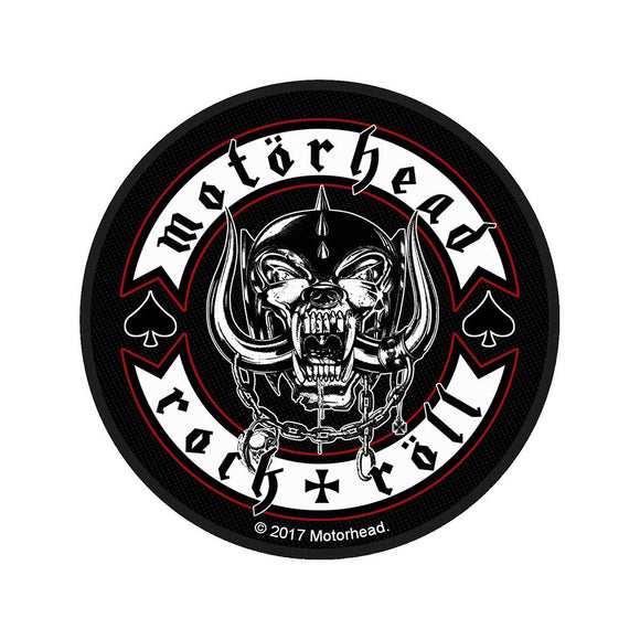 MOTÖRHEAD - Rock&Roll Parche - Metal Old Skull