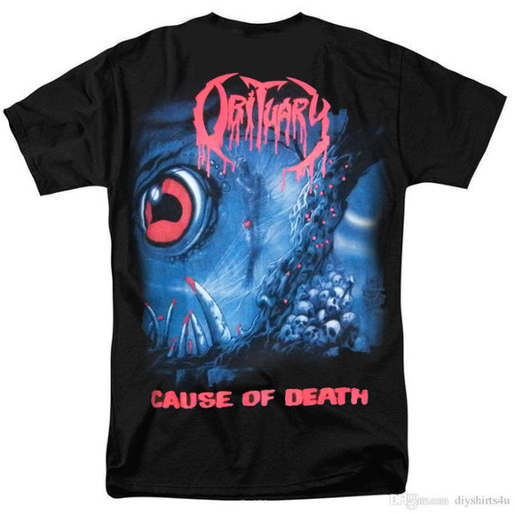 Obtuary - Cause of Death - Metal Old Skull