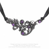 Pedre de les Bois Necklace - Gargantilla - Metal Old Skull