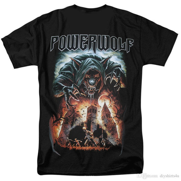 Powerwolf - Metal is Religion Camiseta - Metal Old Skull