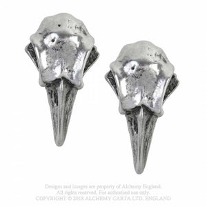 Rabeschadel Stud Pendientes - Metal Old Skull