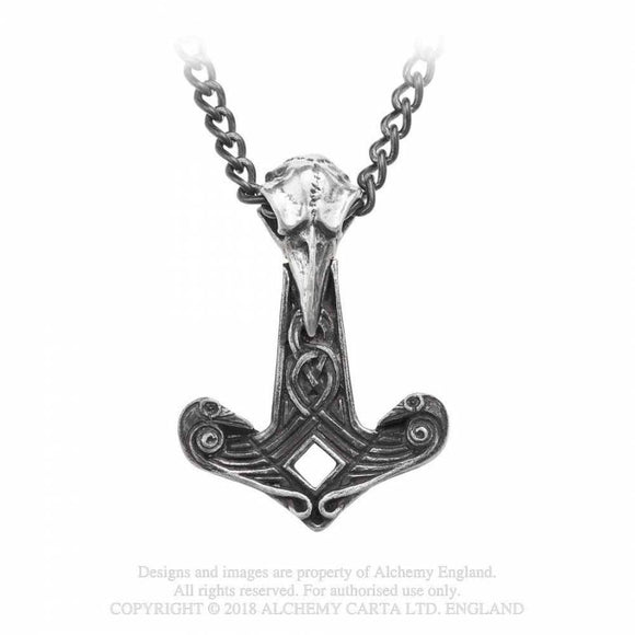 Raven Hammer Thor - Metal Old Skull
