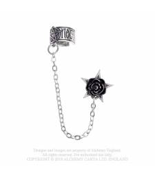 Rosa Nocta Pendiente - Metal Old Skull