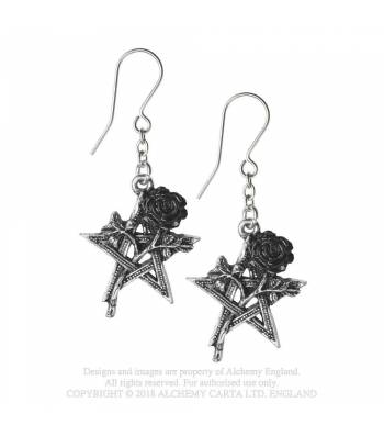 Ruah Vered Pendientes - Metal Old Skull